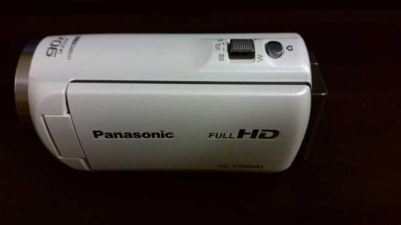 16002円 正規店仕入れの Panasonic デジタルビデオカメラ 32G ホワイト HC-V480MS