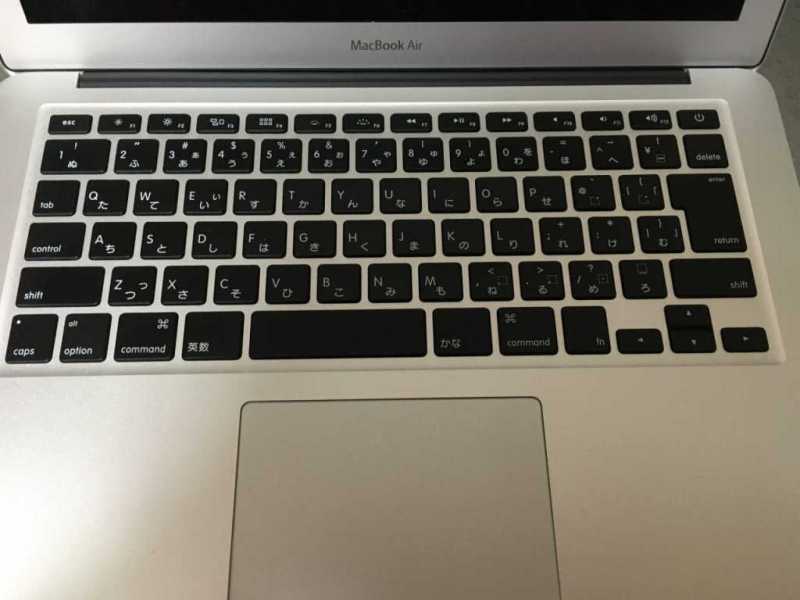 MacBook Air (13-inch, Mid 2017)ノートパソコンのキーボード