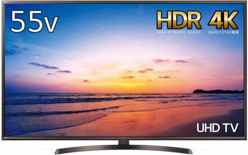 2019年型 LG SMART 4K-LCD TV (55UK6300PJF)
