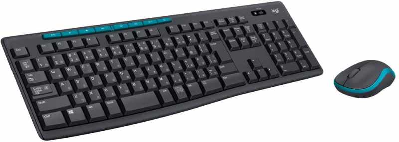 Logicool：MK275｜2,000円台のマウスセットのUSBワイヤレスキーボード