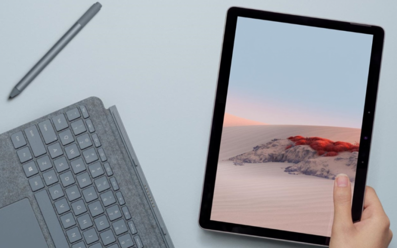 Microsoft：Surface Go2｜6万円台の携帯性優れた2in1ノートパソコン
