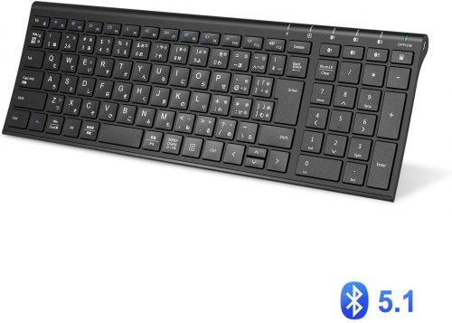 iClever：IC-BK22｜4,000円台のJIS配列のBluetooth5.1キーボード