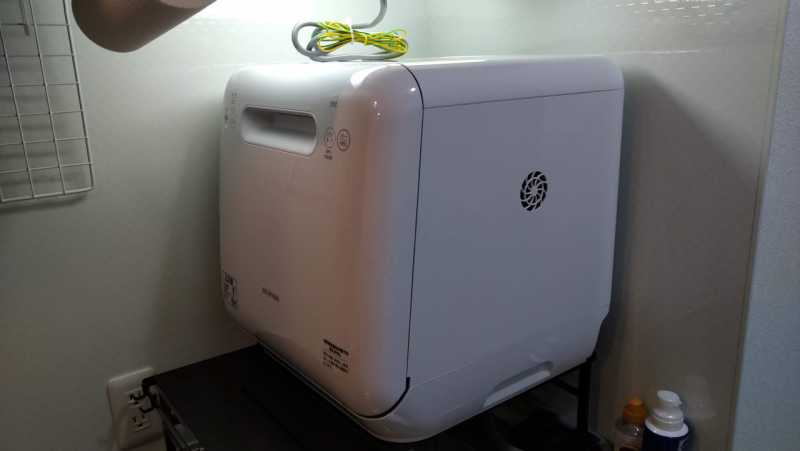 アイリスオーヤマISHT-5000-W食器洗い乾燥機のデメリット