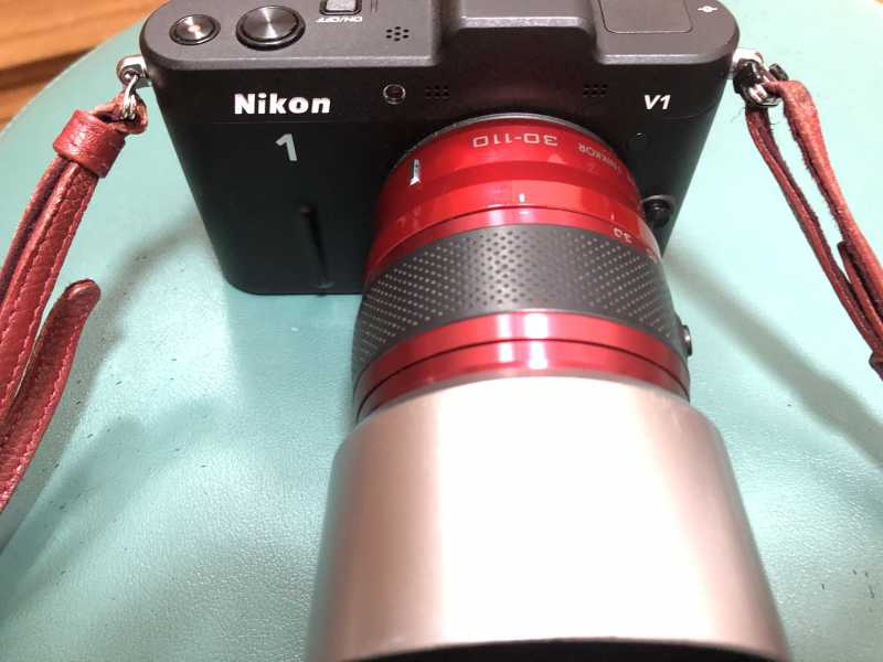 Nikon 1 V1デジタルカメラのカメラレンズ