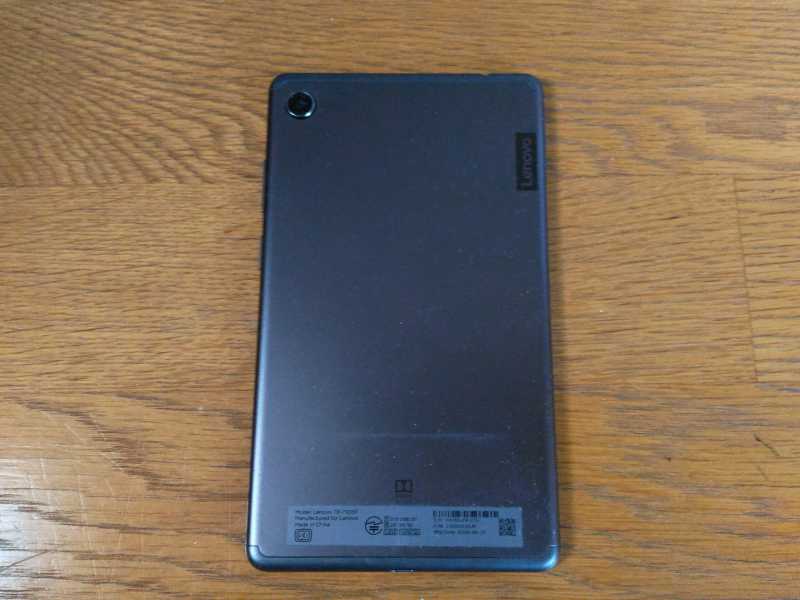 Lenovo Tab M7タブレットの外観