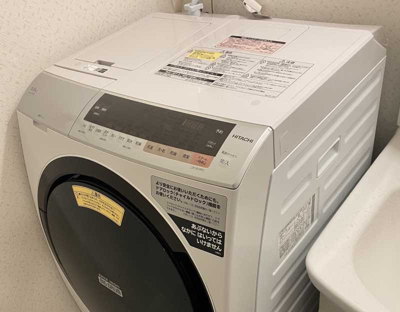 日立 BD-SX110Cドラム式洗濯乾燥機のサイズ