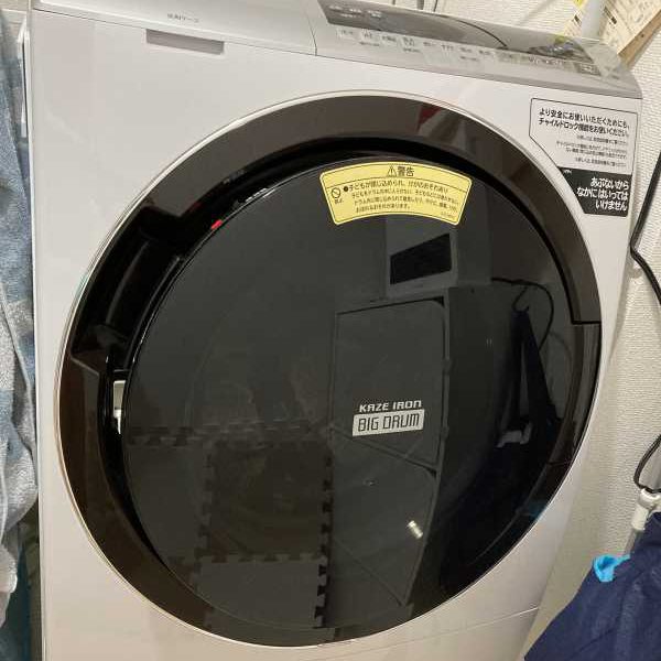 日立 BD-SX110ELドラム式洗濯乾燥機のドア
