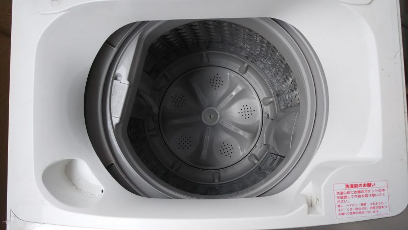 ツインバードWM-EC55W全自動洗濯機の洗濯槽
