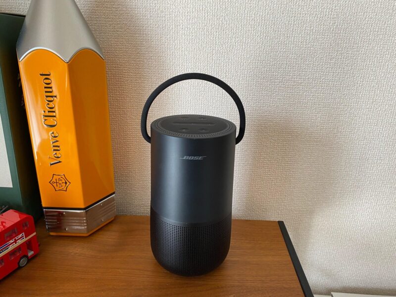 Bose Portable Smart Speakerのサイズ感