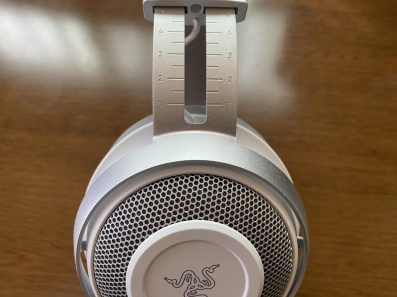 Razer Kraken Mercury Whiteゲーミングヘッドセットのレビュー！使ってみた感想は「ゲーマー向けにおすすめ！」と感じた