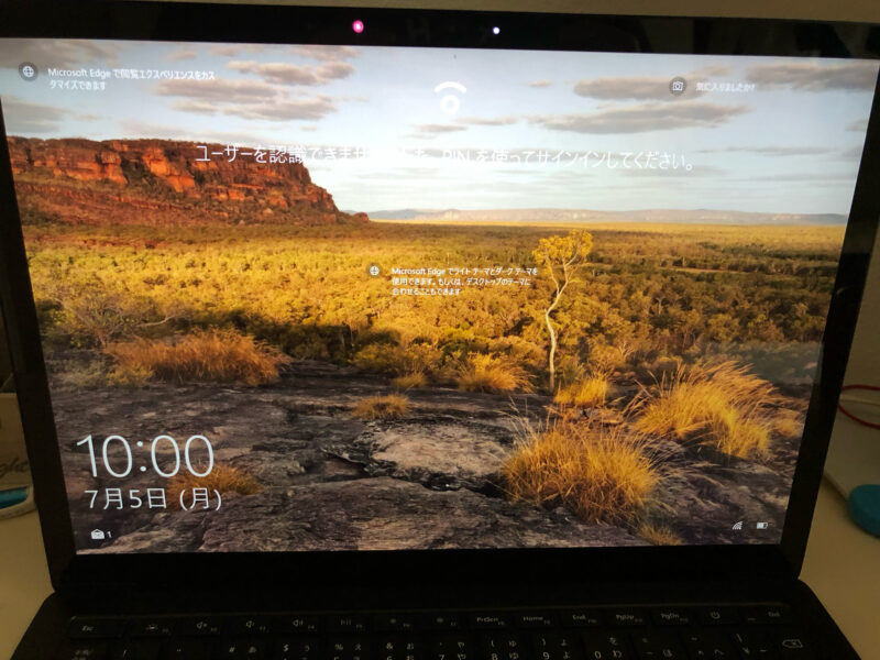 Microsoft Surface Laptop 3ノートパソコンのスクリーン