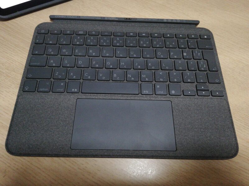 Logicool Combo Touch iPad Air4キーボードケースのキーボード