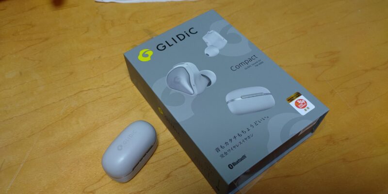GLIDiC Sound Air TW-6000ワイヤレスイヤホンのパッケージ
