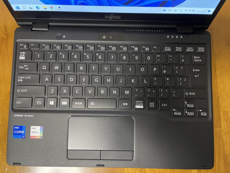 富士通 LIFEBOOK WU3/F1ノートパソコンのキーボード
