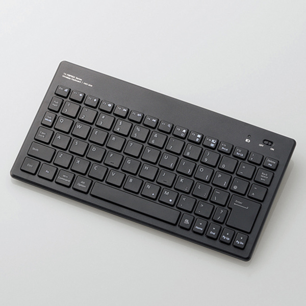 エレコム Slim Pantograph Keyboard TK-FBP052BKワイヤレスキーボードのスペック