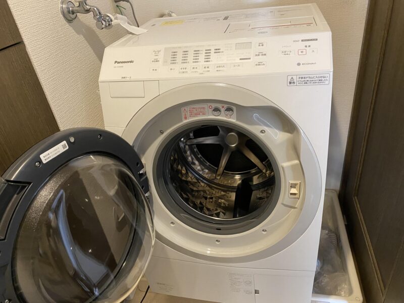 Panasonic NA-VX300BLドラム式洗濯乾燥機の使用感
