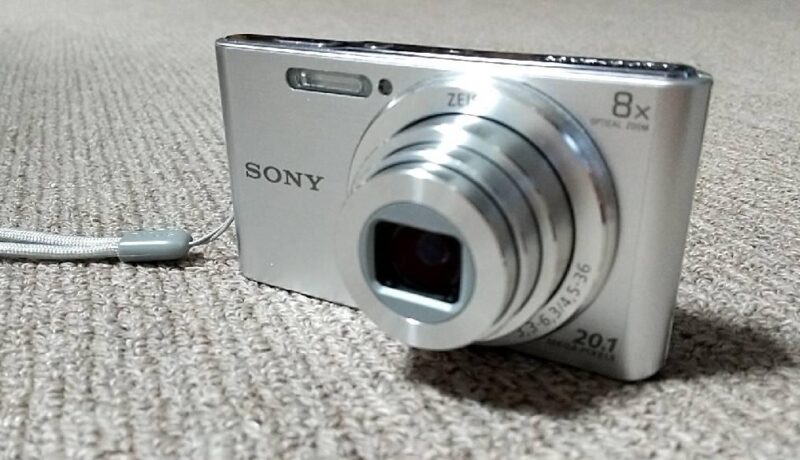 SONY Cyber-shot DSC-W830デジタルカメラの起動時
