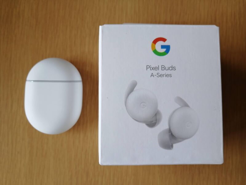 Google Pixel Buds A-Seriesワイヤレスイヤホンのサイズ感