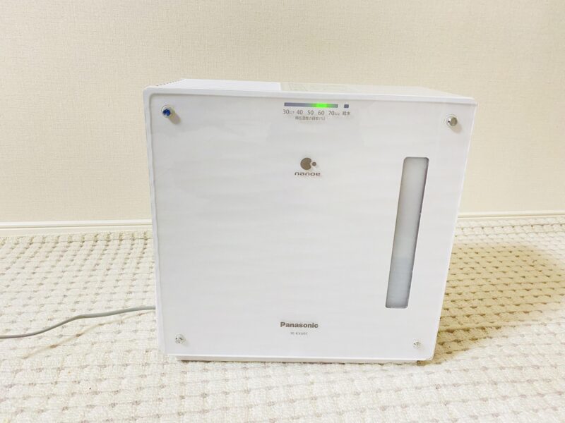 Panasonic FE-KXU07[ヒーターレス気化式加湿機]加湿器のレビュー！使っ 