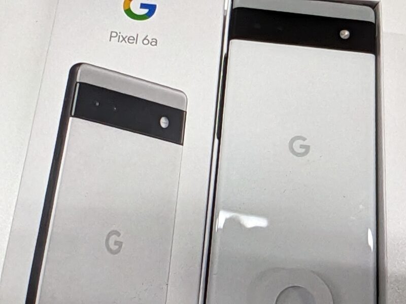 Google Pixel 6a SIMフリースマートフォンの使用感