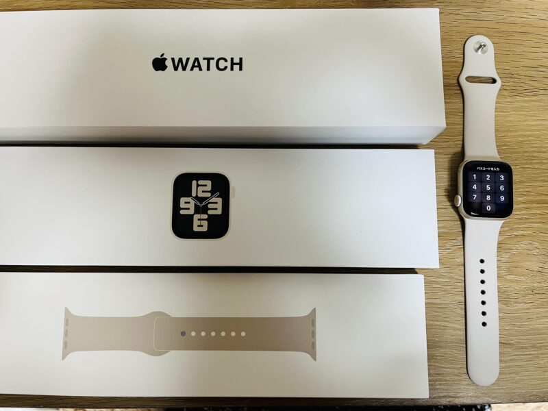 Apple Watch SE 第2世代の外観
